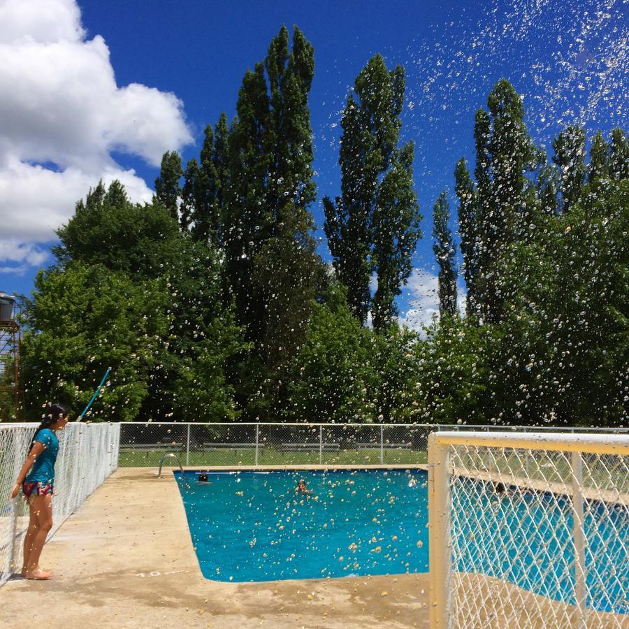 Camping & Hospedaje Rio Laja El Manzano  Luaran gambar